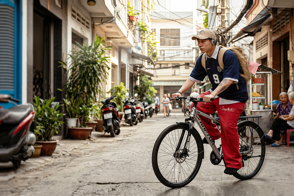 vì sao giới trẻ thích đạp xe